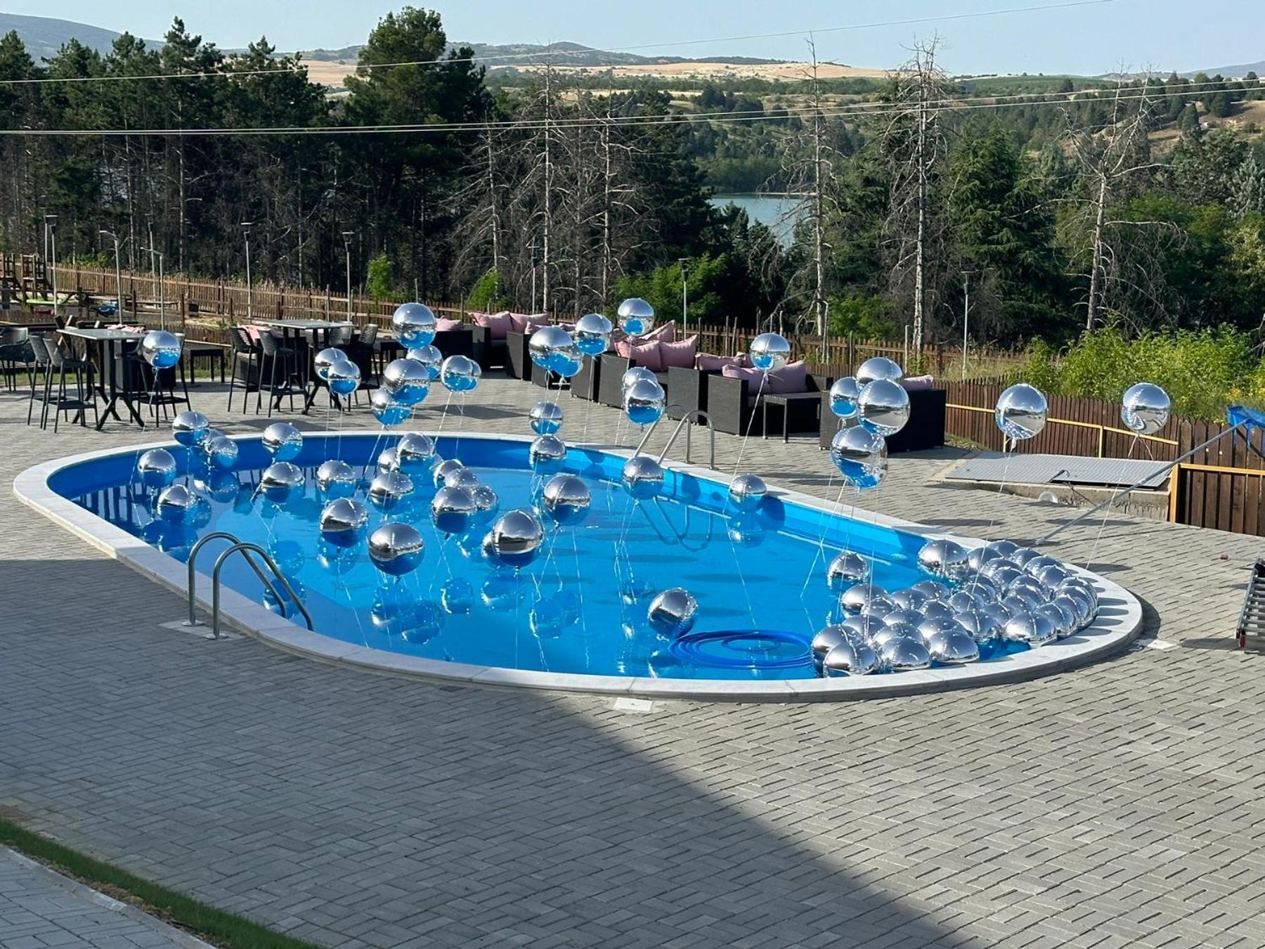 Eco Camp Lake Mladost Велес Экстерьер фото