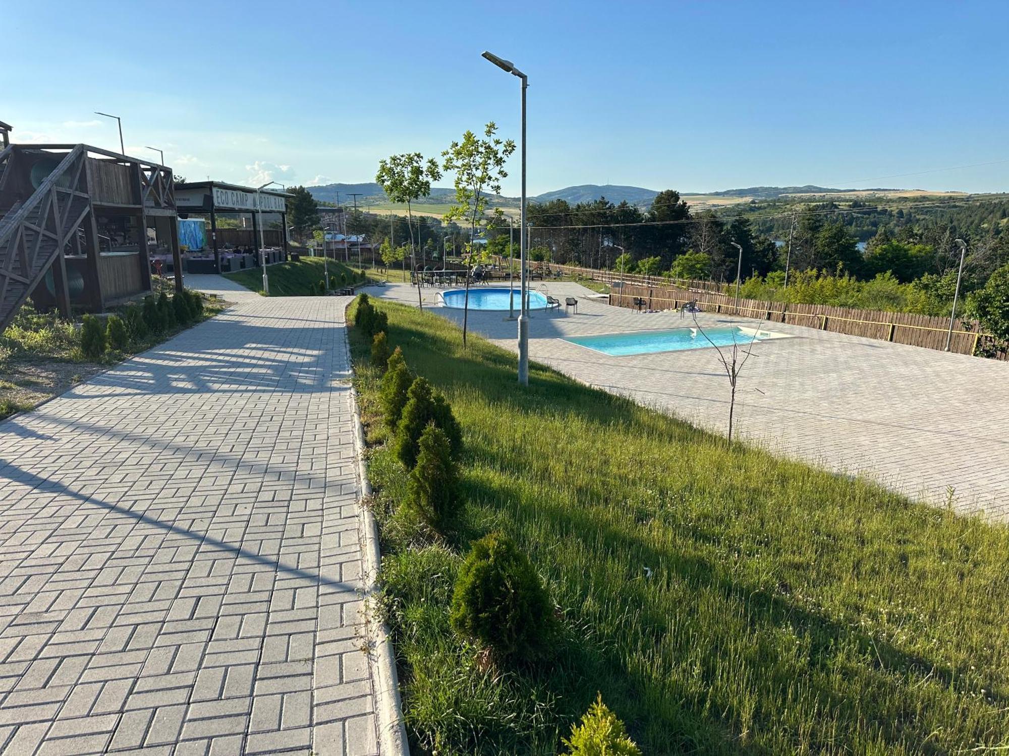Eco Camp Lake Mladost Велес Экстерьер фото
